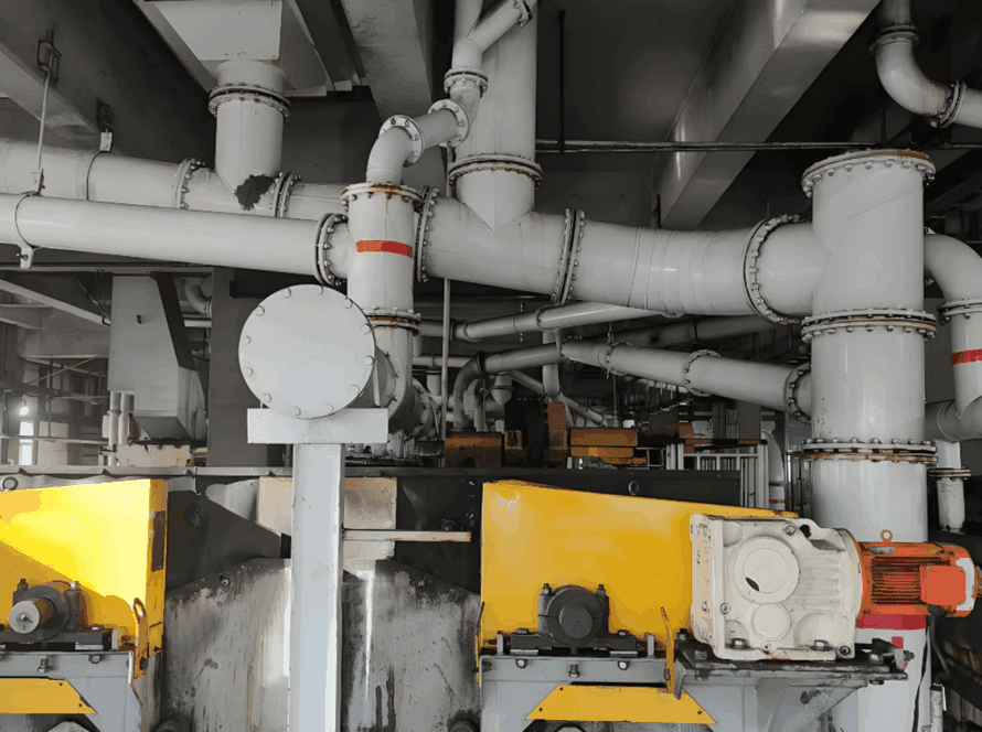 Ceramic surface mount straight pipe