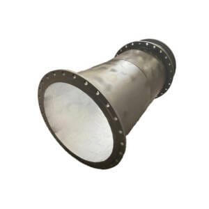 Ceramic patch straight pipe