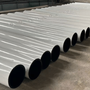 Self propagating centrifugal casting tube