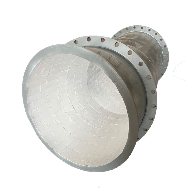 Ceramic Tiles Lined Steel Elbow