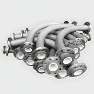 Integrated ceramic ring pipe